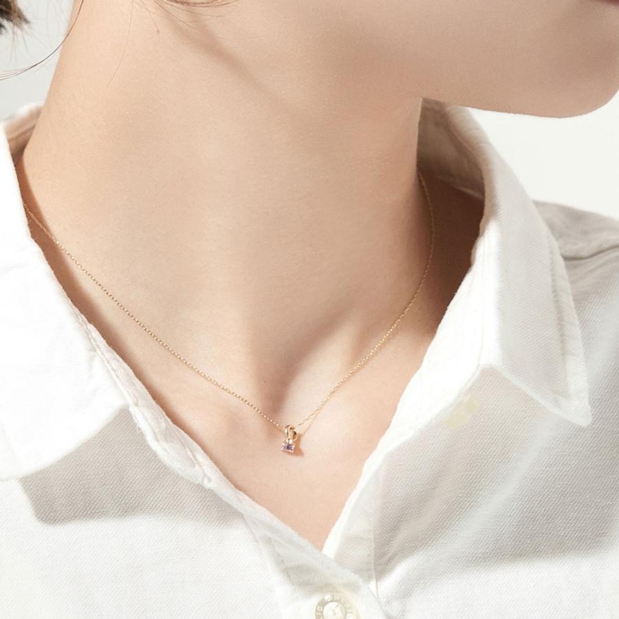 Jewel closet by L&Co. ベビーリング 誕生石 アメジスト 2月