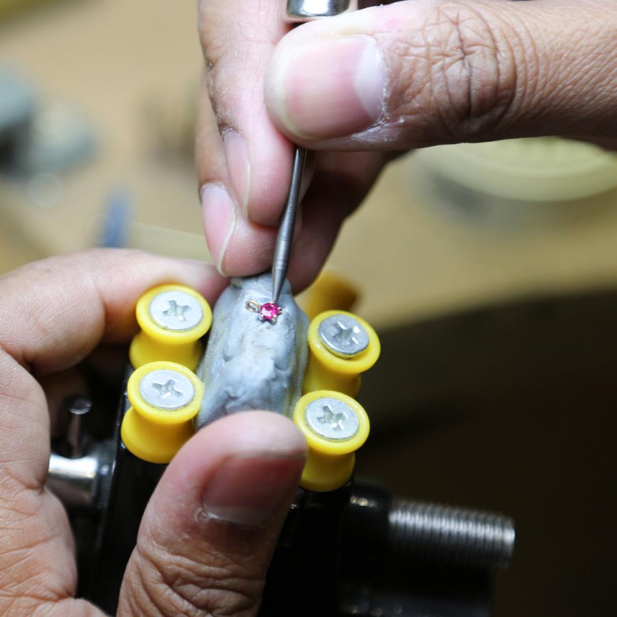 Jewel closet by L&Co. 誕生石 3月 バースデー アクアマリン K10