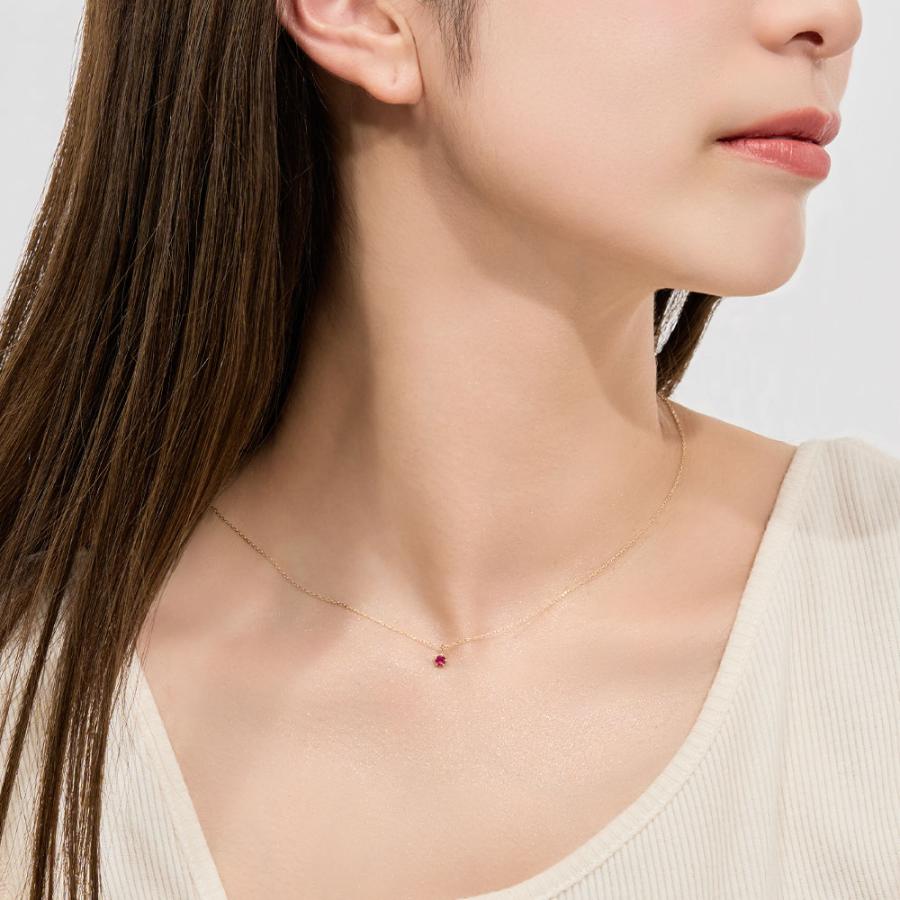 Jewel closet by L&Co. 誕生石 7月 バースデー ルビー K10 スター