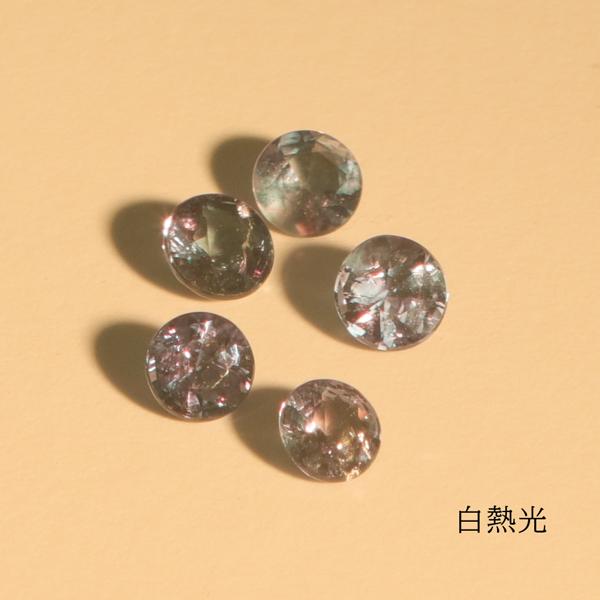 【鑑別カード付】 アレキサンドライト 稀少石 カラーチェンジ K10 ネックレス ペンダント イエローゴールド プレゼント ギフト L&Co. エルアンドコーの画像