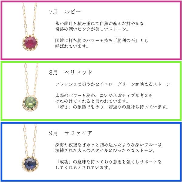 ネックレス レディース 誕生石 11月 ブルートパーズ バースデー 一粒 1石 10金 10K ペンダント プレゼント ギフト 青 水色  L&Co. エルアンドコーの画像