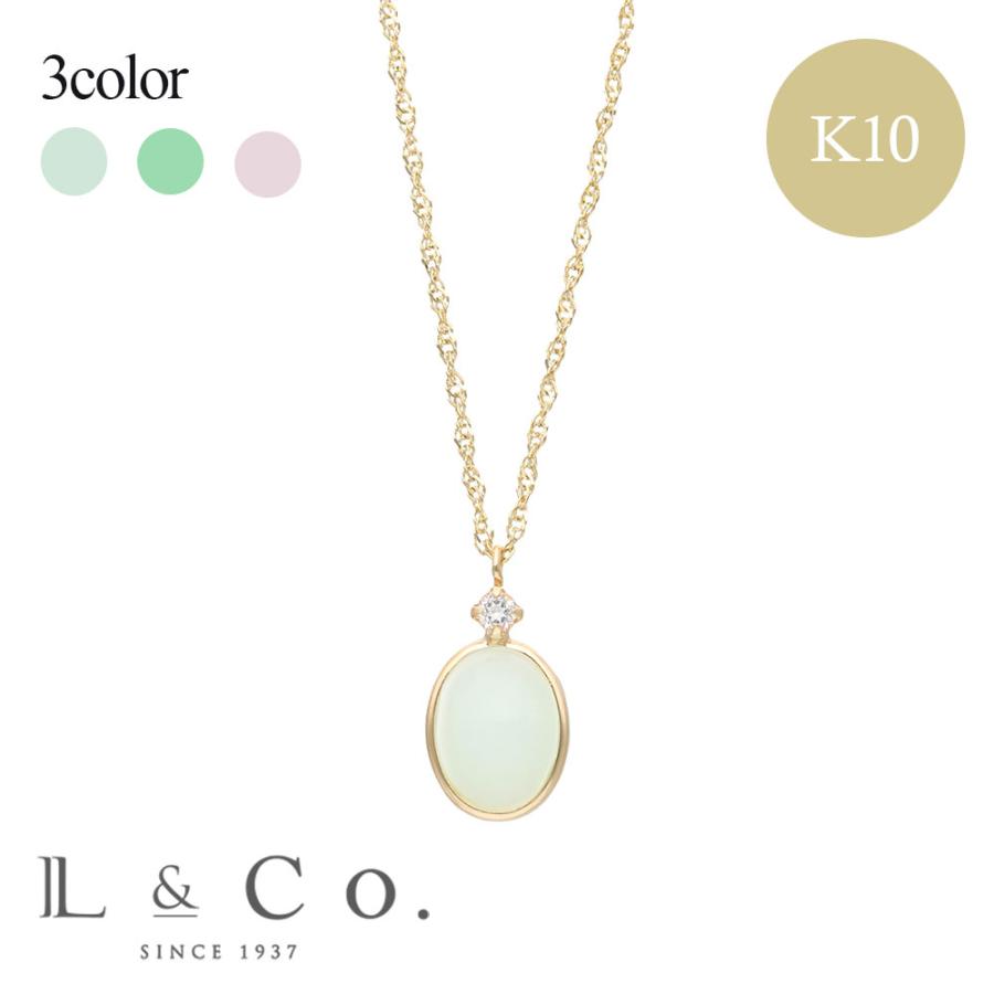 Jewel closet by L&Co. ネックレス レディース ミントグリーンオパール 