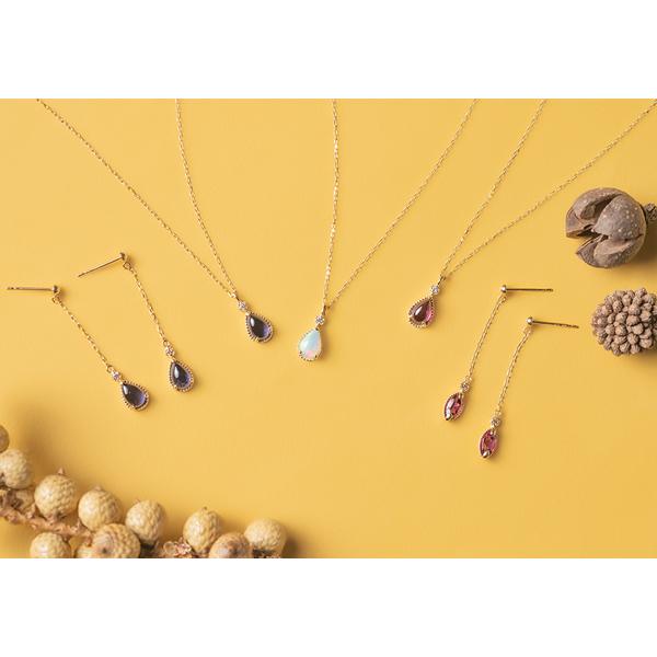 Jewel closet by L&Co. ネックレス レディース オパール アイオライト