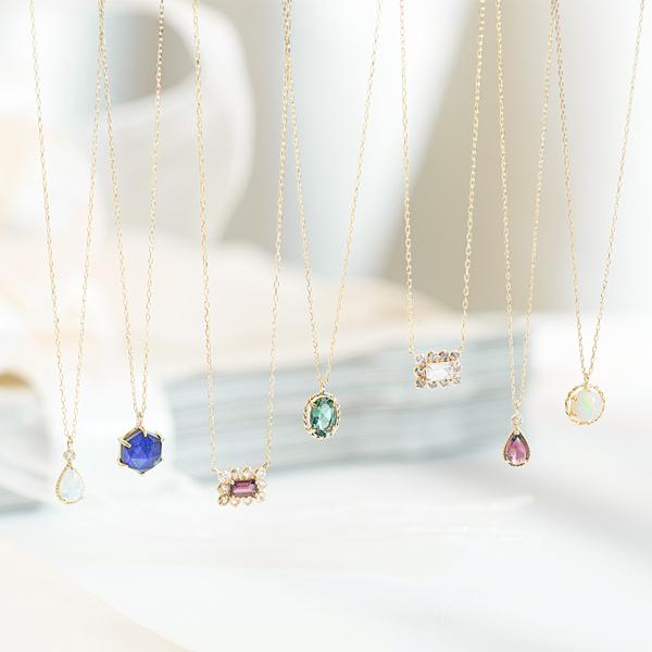 Jewel closet by L&Co. ネックレス レディース オパール アイオライト