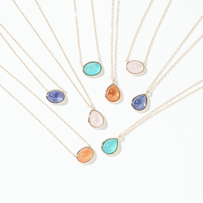 Jewel closet by L&Co. ネックレス レディース カラーストーン