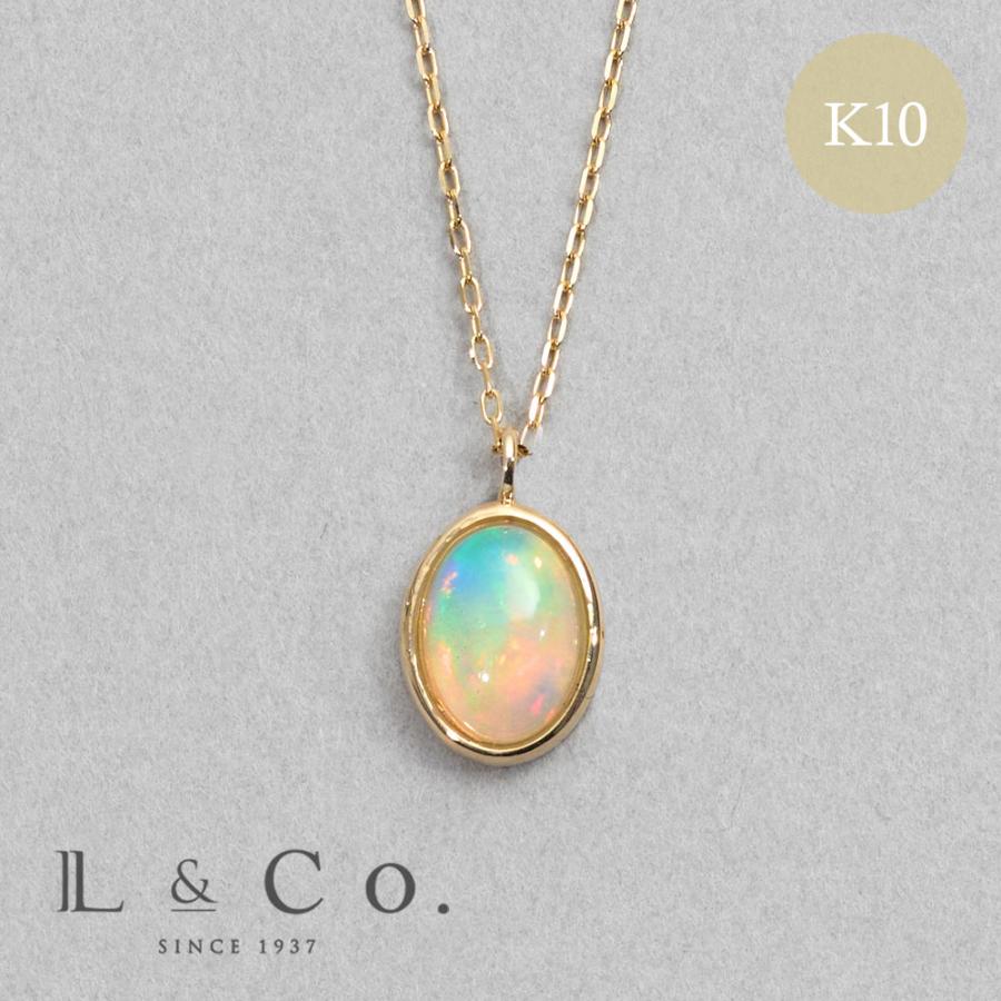 Jewel closet by L&Co. ネックレス レディース オパール K10 10 Jewel closet by L&Co. ネックレス レディース オパール K10 10