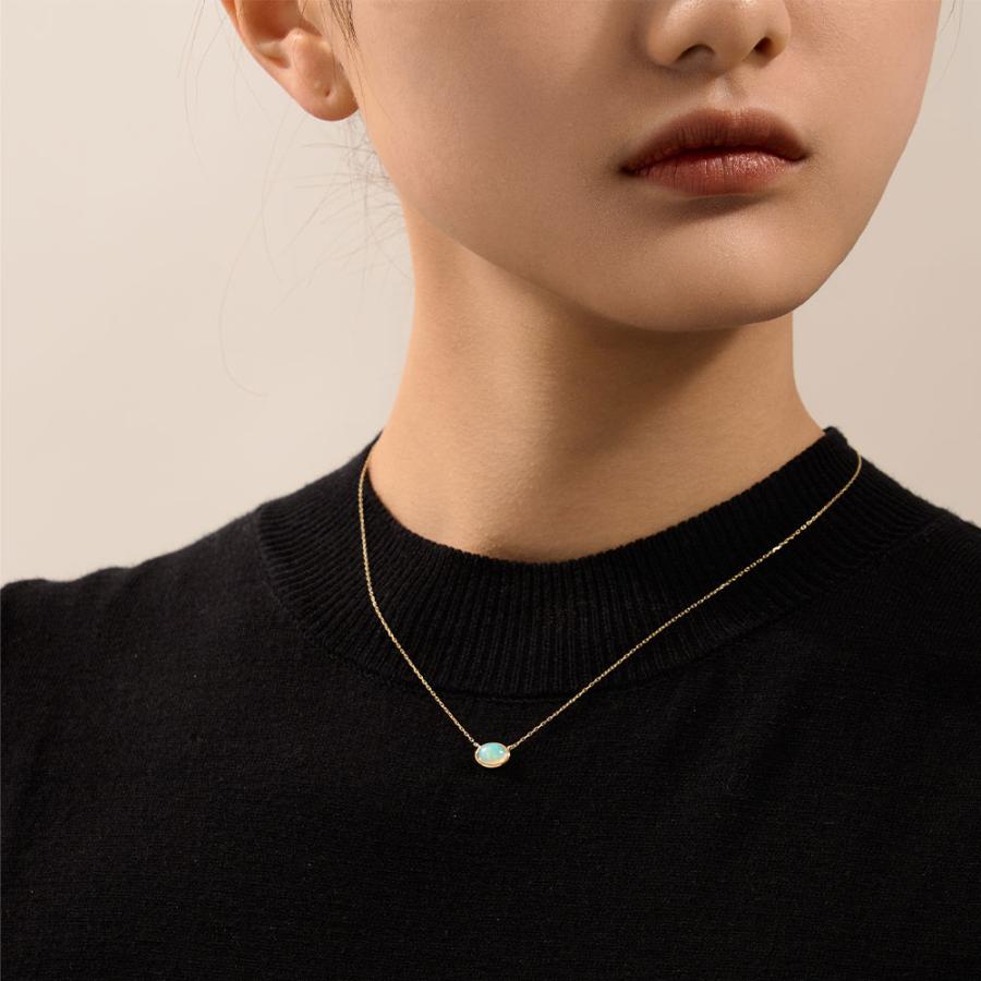 Jewel closet by L&Co. ネックレス レディース オパール K10 10 Jewel closet by L&Co. ネックレス レディース オパール K10 10