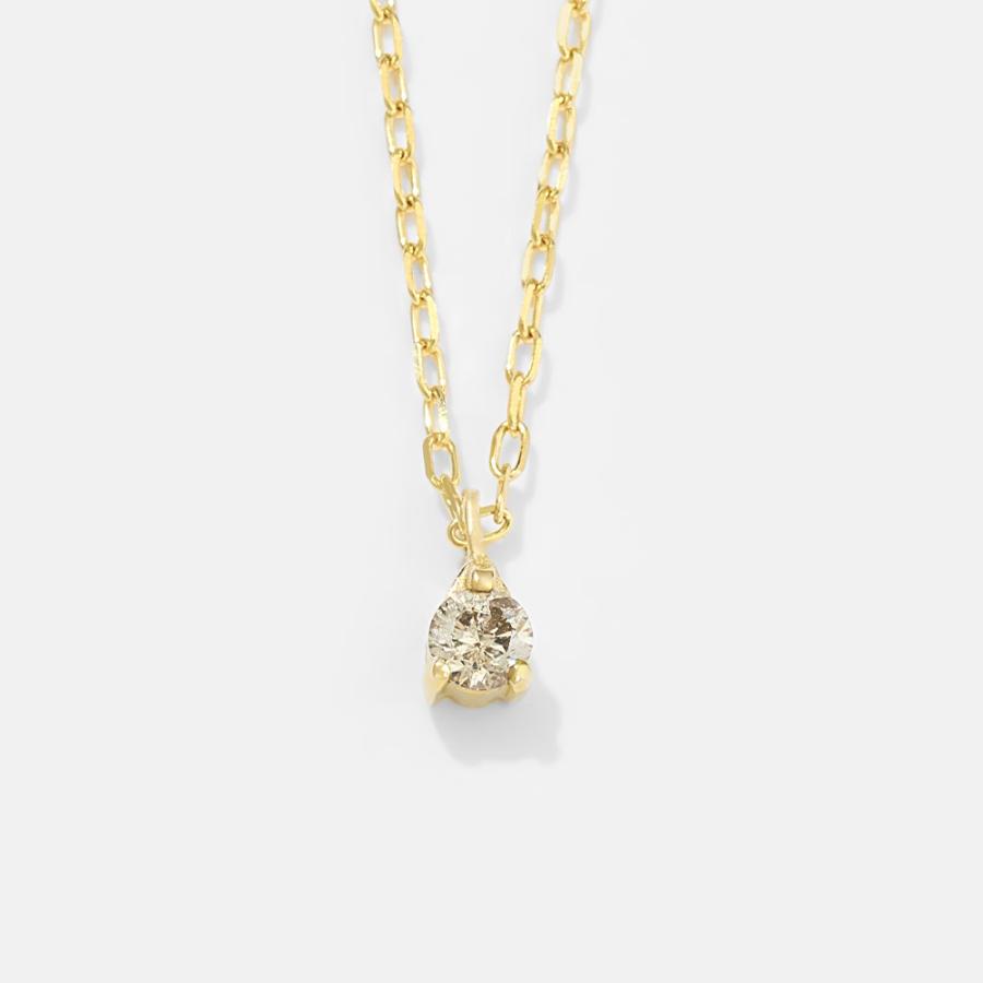 Jewel closet by L&Co. 誕生石 ネックレス 4月 ダイヤモンド 0.03ct 10 