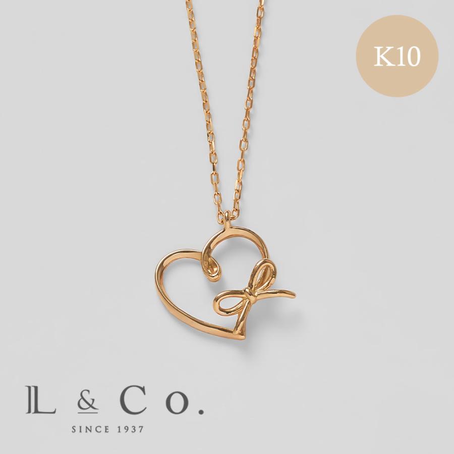 Jewel closet by L&Co. K10ピンクゴールド ネックレス Jewel closet by L&Co. ネックレス K10 ピンクゴールド 地金 ハート