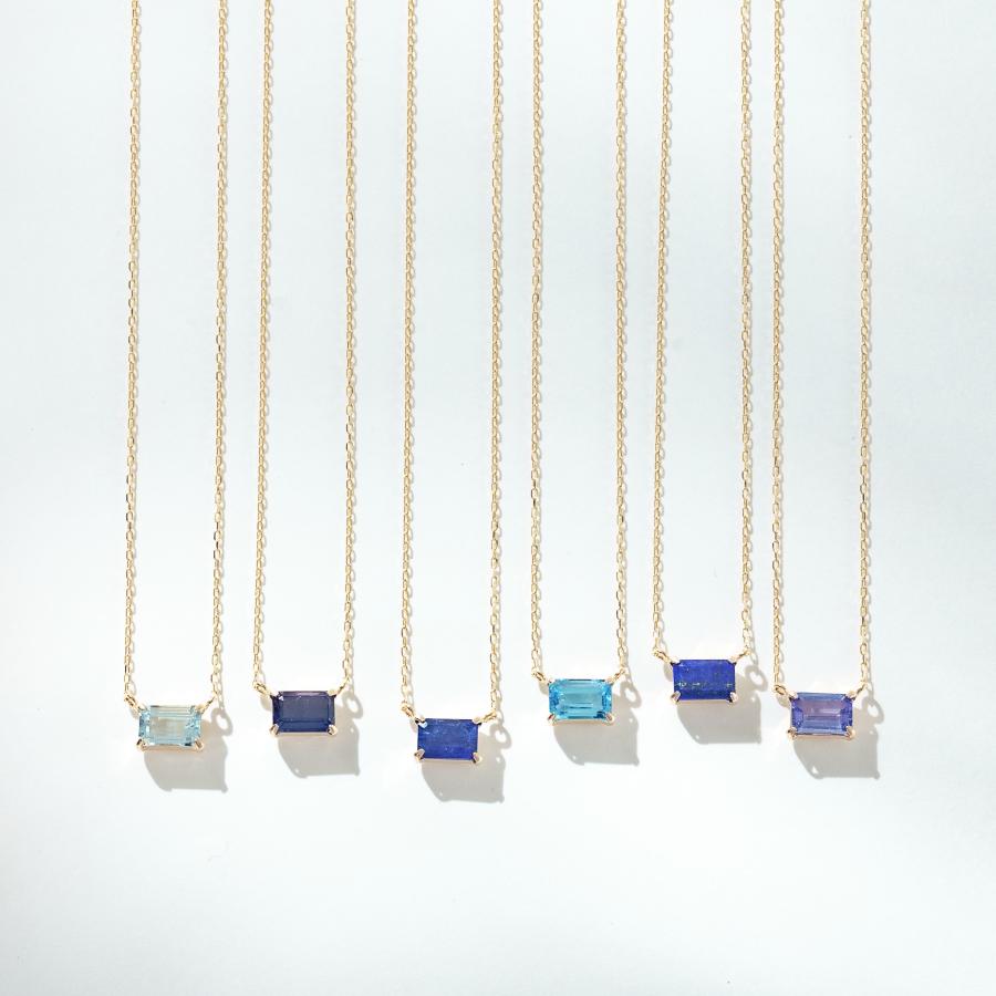 Jewel closet by L&Co. 誕生石 4月 ネックレス レディース ホワイト