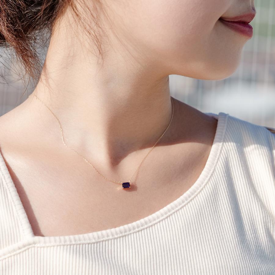 Jewel closet by L&Co. 新誕生石 3月 ネックレス レディース 