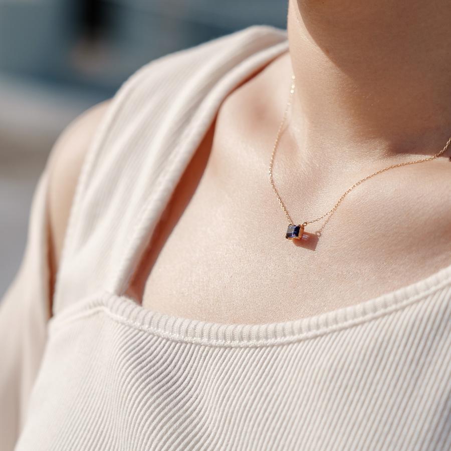 Jewel closet by L&Co. 新誕生石 3月 ネックレス レディース 