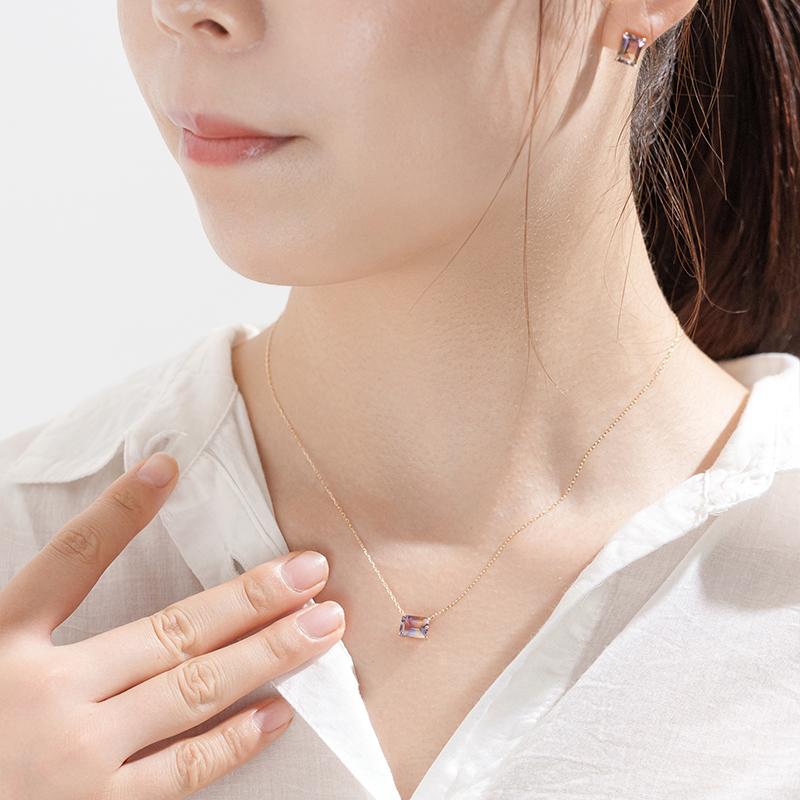 Jewel closet by L&Co. ネックレス レディース カラーストーン