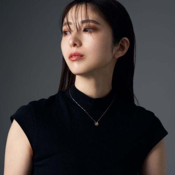 K18 馬蹄/ホースシュー  ネックレス  イエローゴールド カラーストーンネックレス  ネックレス L&Co.（エルアンドコー） | Jewel closet by L&Co. | 02