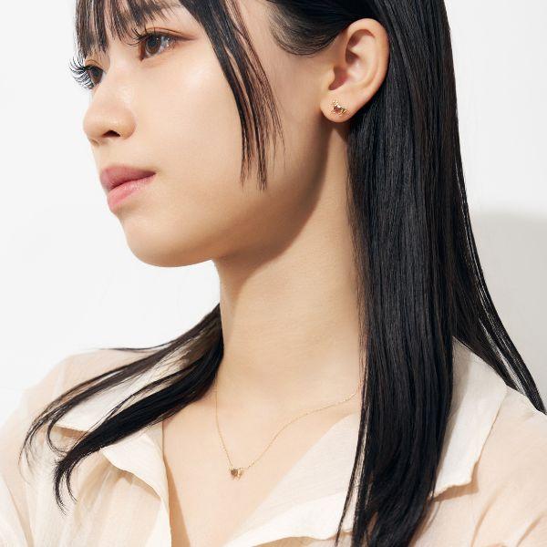 K10 馬/ホース カラーストーン  イエローゴールド カラーストーンネックレス  ピアスL&Co.（エルアンドコー） | Jewel closet by L&Co. | 03