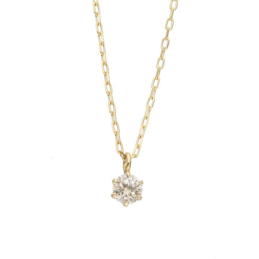 ネックレス レディース ダイヤモンド 0.08ct K10 10金 彼女 妻 プレゼント ギフト 記念日 ダイヤネックレス L&Co.（エルアンドコー）｜l-co｜02