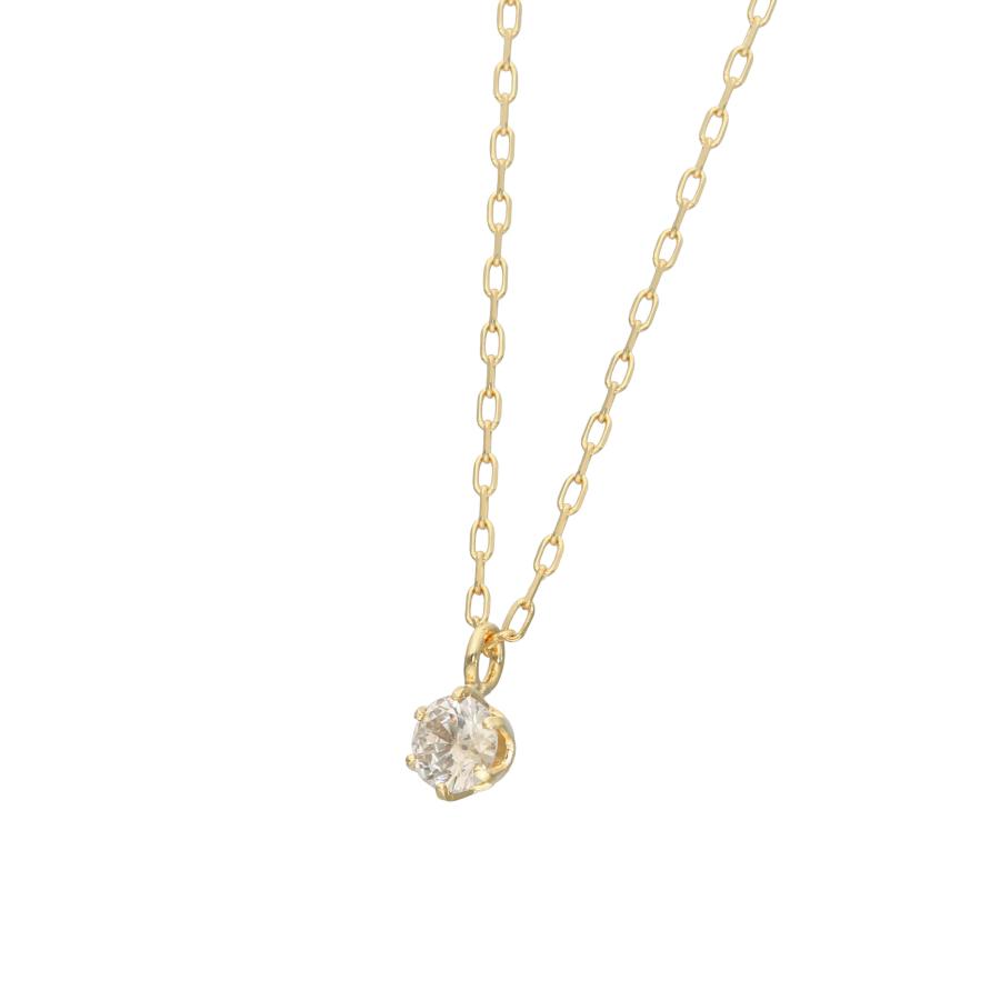 ネックレス レディース ダイヤモンド 0.08ct K10 10金 彼女 妻 プレゼント ギフト 記念日 ダイヤネックレス L&Co.（エルアンドコー）｜l-co｜03