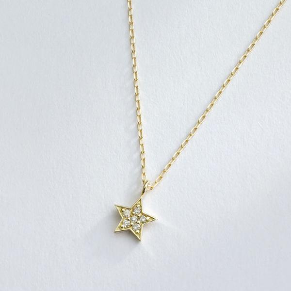 Jewel closet by L&Co. ネックレス レディース ダイヤモンド スター 星