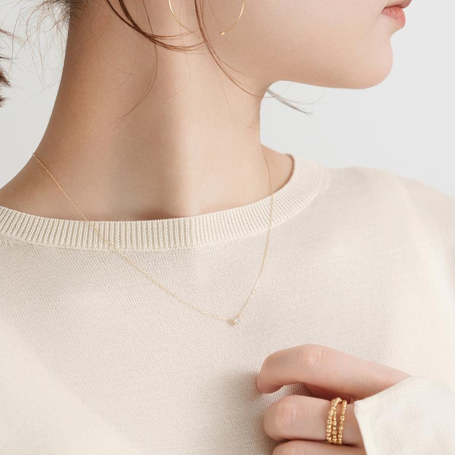 Jewel closet by L&Co. ネックレス レディース ダイヤモンド 0.10ct