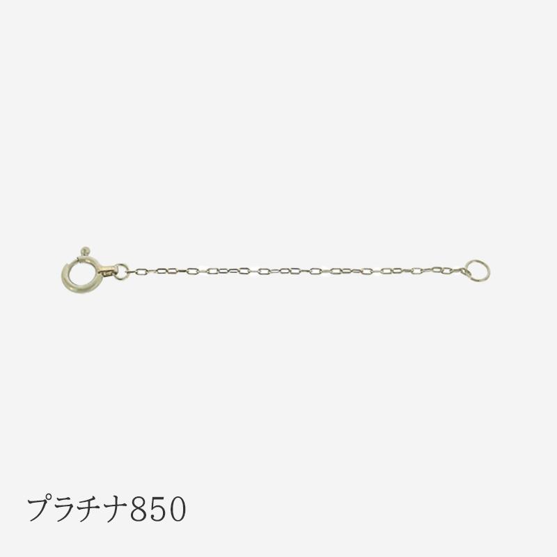 ネックレス アジャスター シンプル 5cm レディース K18 18金 Pt850 プラチナ850 長さ調節 イエロー ピンク ペンダント L&Co. エルアンドコーの画像