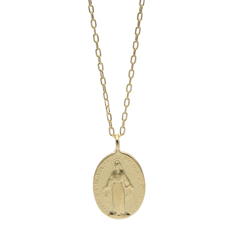 Jewel closet by L&Co. ネックレス コイン レディース メンズ K10 10金 
