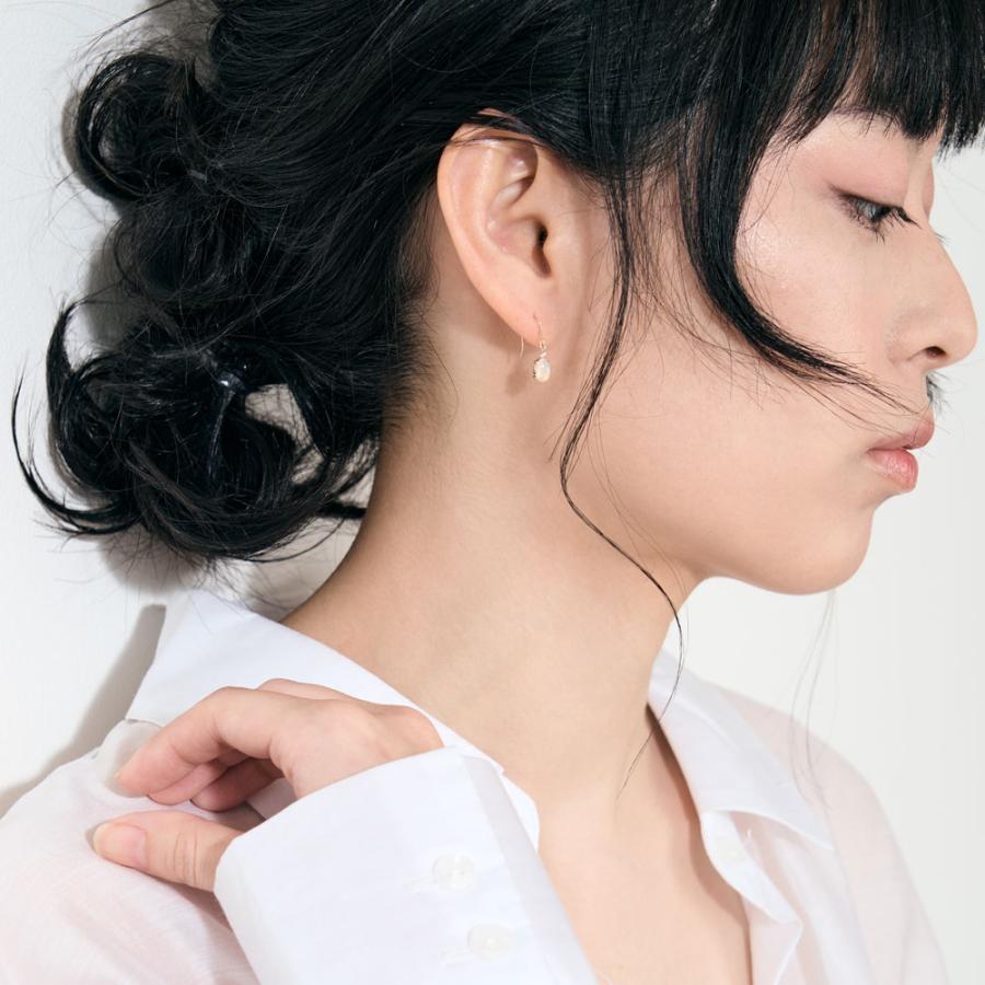Jewel closet by L&Co. ピアス レディース オパール ダイヤモンド 計 
