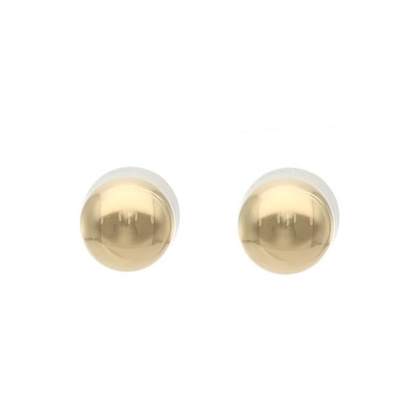 Jewel closet by L&Co. ピアス レディース メンズ K18 18金 丸玉