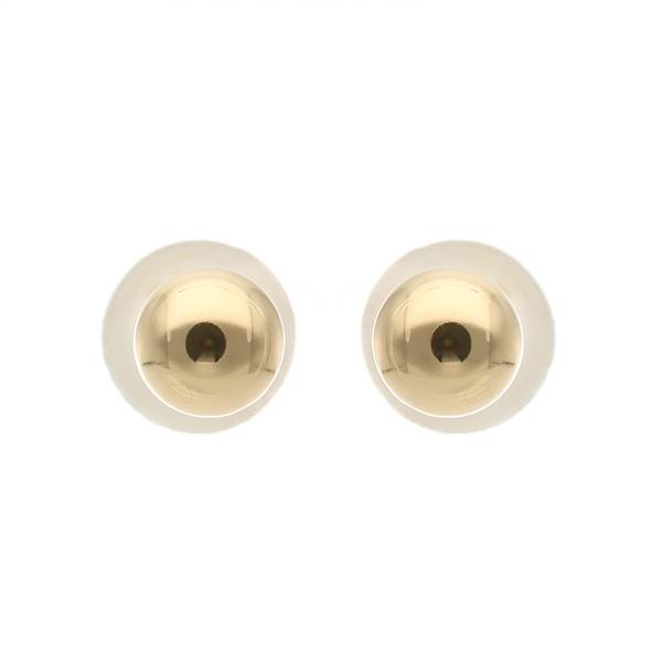 Jewel closet by L&Co. ピアス レディース メンズ K18 18金 丸玉