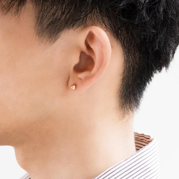 Jewel closet by L&Co. ピアス レディース メンズ K18 18金 たまご 卵