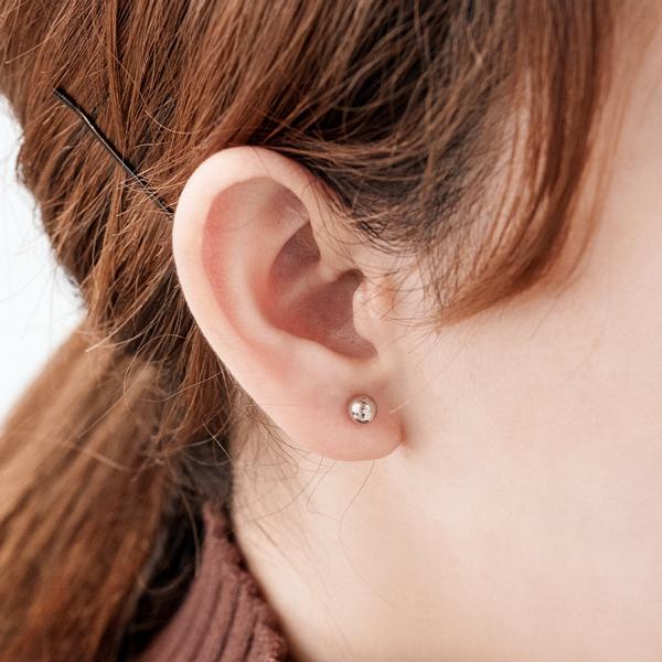 Jewel closet by L&Co. ピアス レディース メンズ プラチナ Pt900 丸玉 
