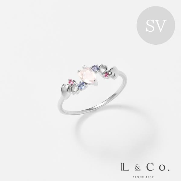 リング 指輪 レディース SV925 夜桜 さくら sakura サクラ シルバー カラース トーン L&Co.　エルアンドコー