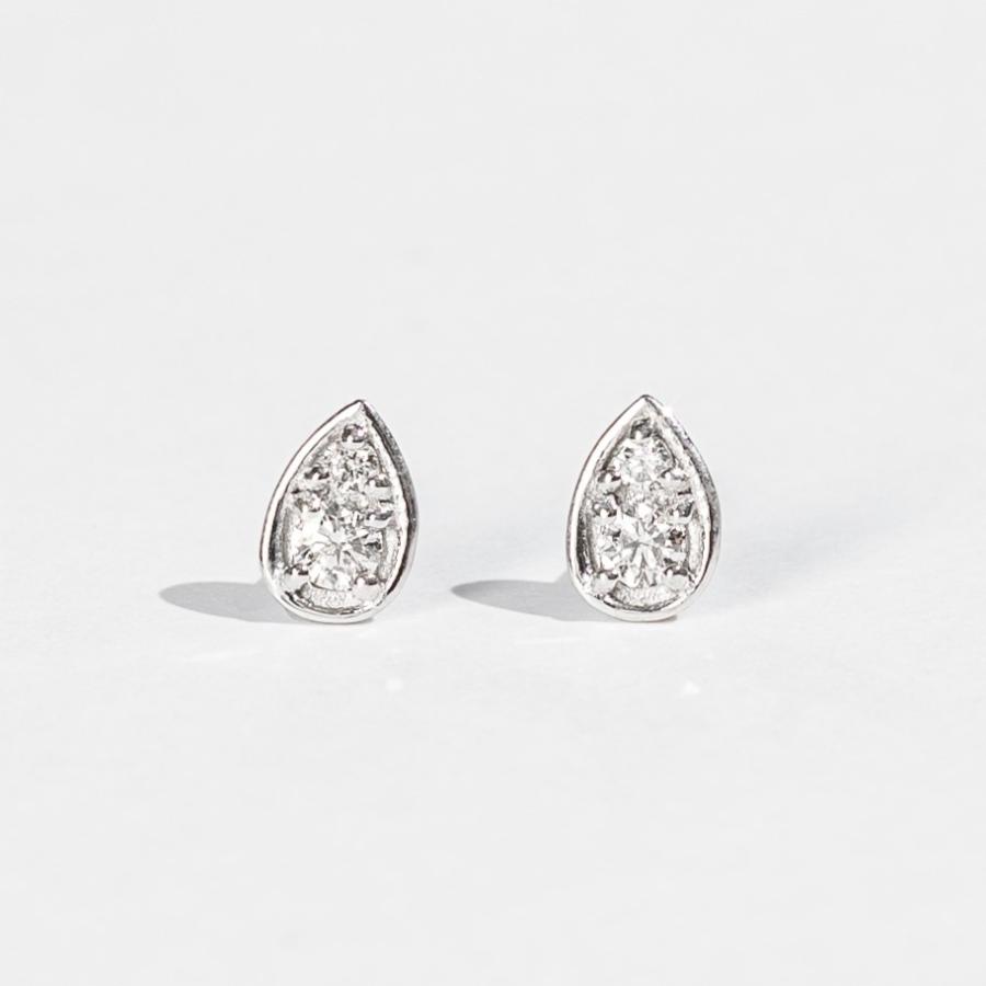 ピアス プラチナ PT900 ダイヤモンド 0.12ct ダイヤネックレス L&Co.（エルアンドコー）新商品 プレゼント 彼女 妻 ギフトの画像