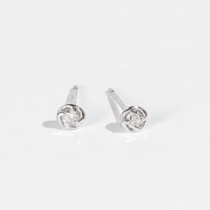 ピアス プラチナ PT900 ダイヤモンド 0.1ct L&Co.（エルアンドコー）プレゼント 彼女 妻 ギフトの画像