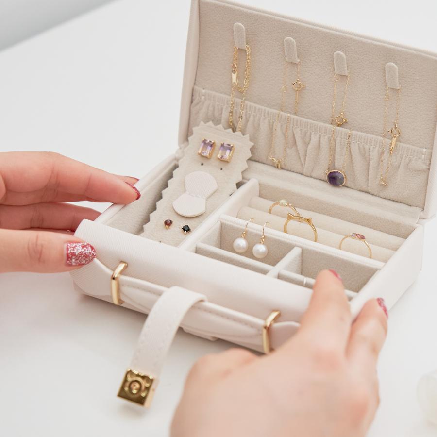 ジュエリーボックス アクセサリーケース 収納 携帯用 宝石箱