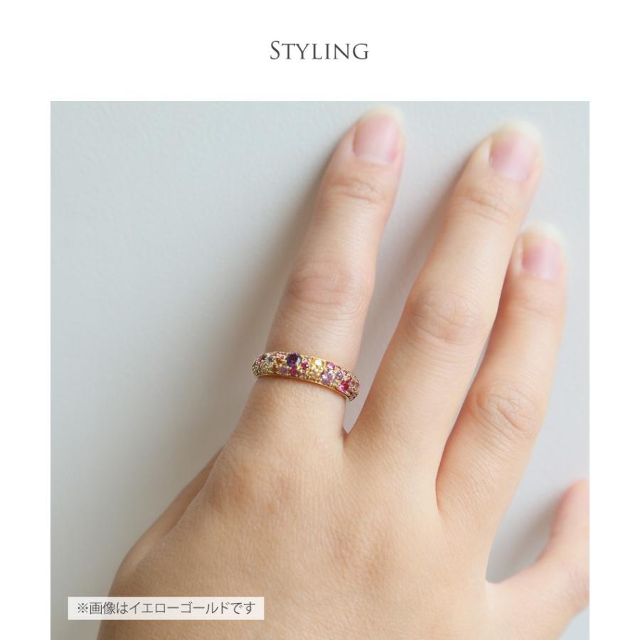 Jewel closet by L&Co. リング プラチナ Pt900 Laugh 900 カラフル 