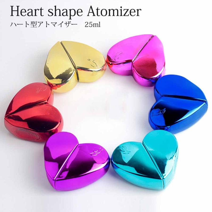 期間限定 割引クーポン配布中 4 6迄 ハート アトマイザー 25ml 香水瓶 かわいい 香水瓶 空容器 香水 詰め替えボトル 携帯 おしゃれ かわいい コンパクト Ls Sb005 エルクリエイションヤフーショップ 通販 Yahoo ショッピング