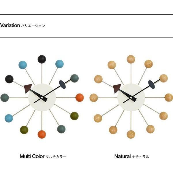 1年保証 掛け時計 ジェネリック家具 ボールクロック ジョージネルソン ミッドセンチュリー ポップ リプロダクト インテリア おしゃれ 送料無料｜l-design｜02