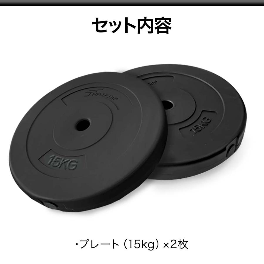1年保証 バーベル 用 プレート 15kg 2個セット ポリエチレン 1年保証 バーベル 用 プレート 15kg 2個セット ポリエチレン