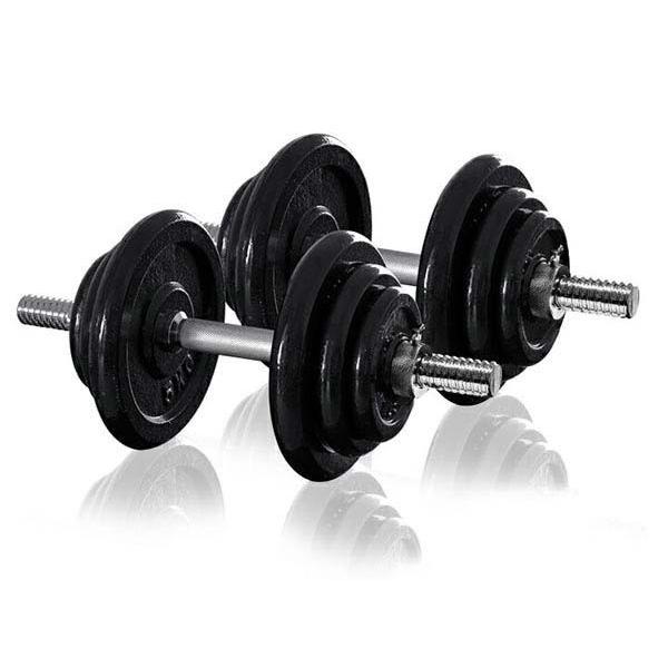 1年保証 ダンベル 20kg 2個セット アイアンダンベル 2個 セット