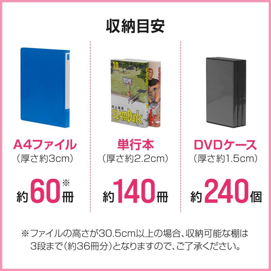 1年保証 カラーボックス 本棚 5段 7段 幅40×奥行30cm 高さ170cm ハイ