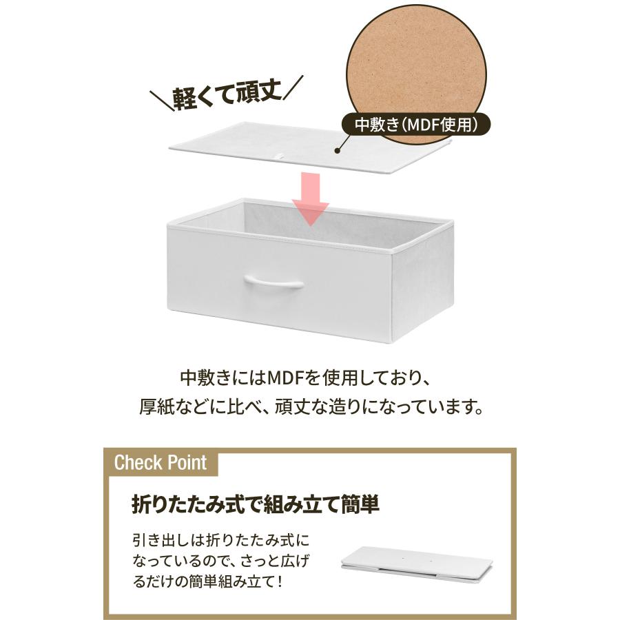 1年保証 チェスト 白 3段 幅100cm×奥行30cm 高さ61cm 収納 タンス 
