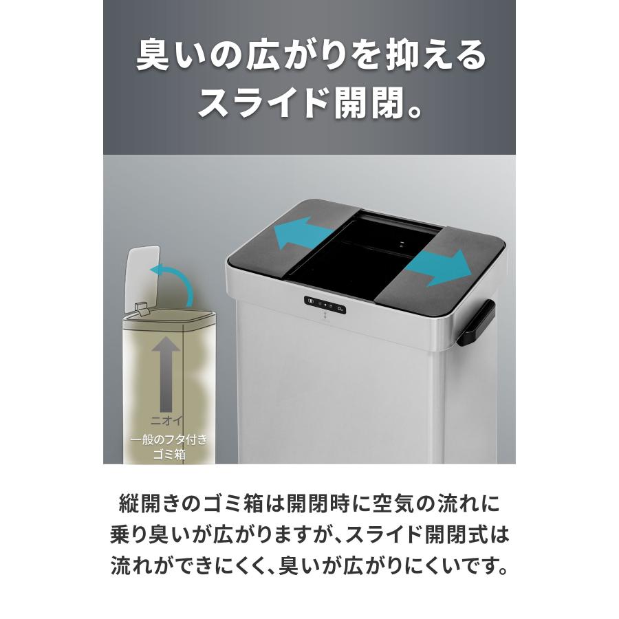 1年保証 ゴミ箱 自動開閉 50L センサー オゾン 消臭 除菌 臭わ 1年保証 ゴミ箱 自動開閉 50L センサー オゾン 消臭 除菌 臭わ