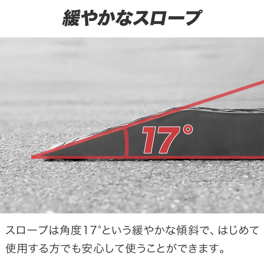 1年保証 カースロープ 2本 セット カーランプ 自動車用スロープ 高さ
