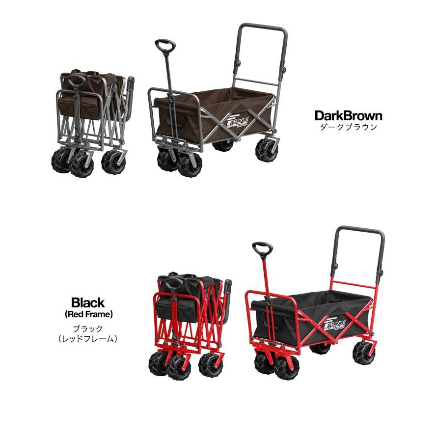 FIELDOOR 1年保証 キャリーワゴン キャリーカート 押す引く対応