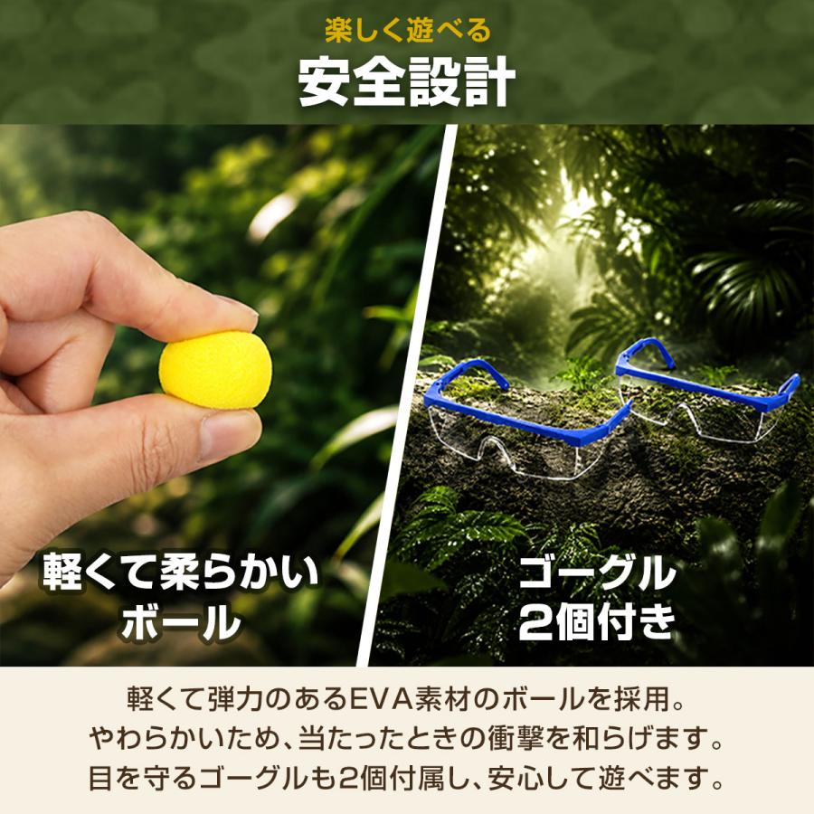 1年保証 ポッパーガン 恐竜 的当てゲーム 2丁セット シューティング
