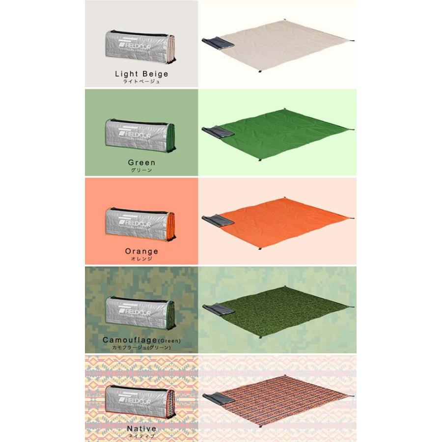 1年保証 グランドシート テントシート レジャーシート 折畳みクッショングランドシート 170cm ピクニック キャンプ テント ピクニックシート FIELDOOR 送料無料 | FIELDOOR | 01
