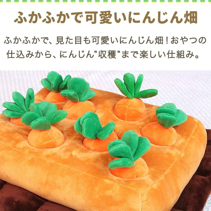 ペット おもちゃ 犬 猫 ノーズワーク にんじん畑 ぬいぐるみ クッション 38 33cm ペットおもちゃ 嗅覚訓練 運動不足 ストレス解消 しつけ 噛み癖 送料無料 Ys A L Design 通販 Yahoo ショッピング