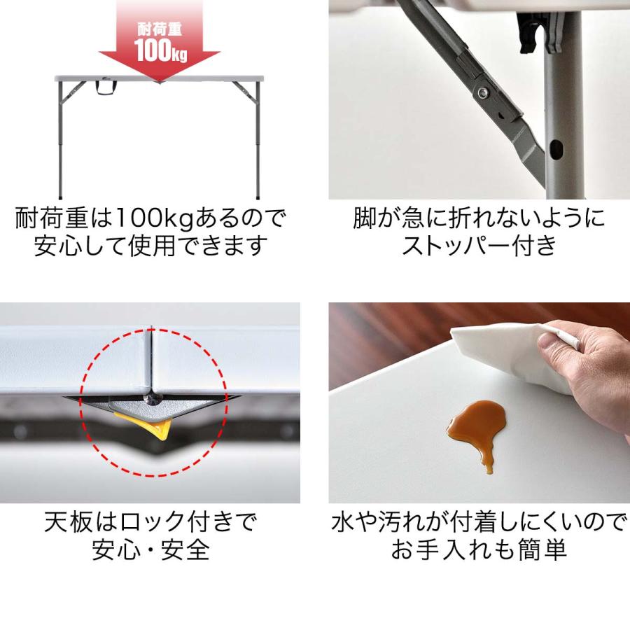 折りたたみデスク✨大理石調天板✨アウトドア使用可能✨テーブル✨作業台✨勉強机 折りたたみデスク✨大理石調天板✨アウトドア使用可能✨テーブル