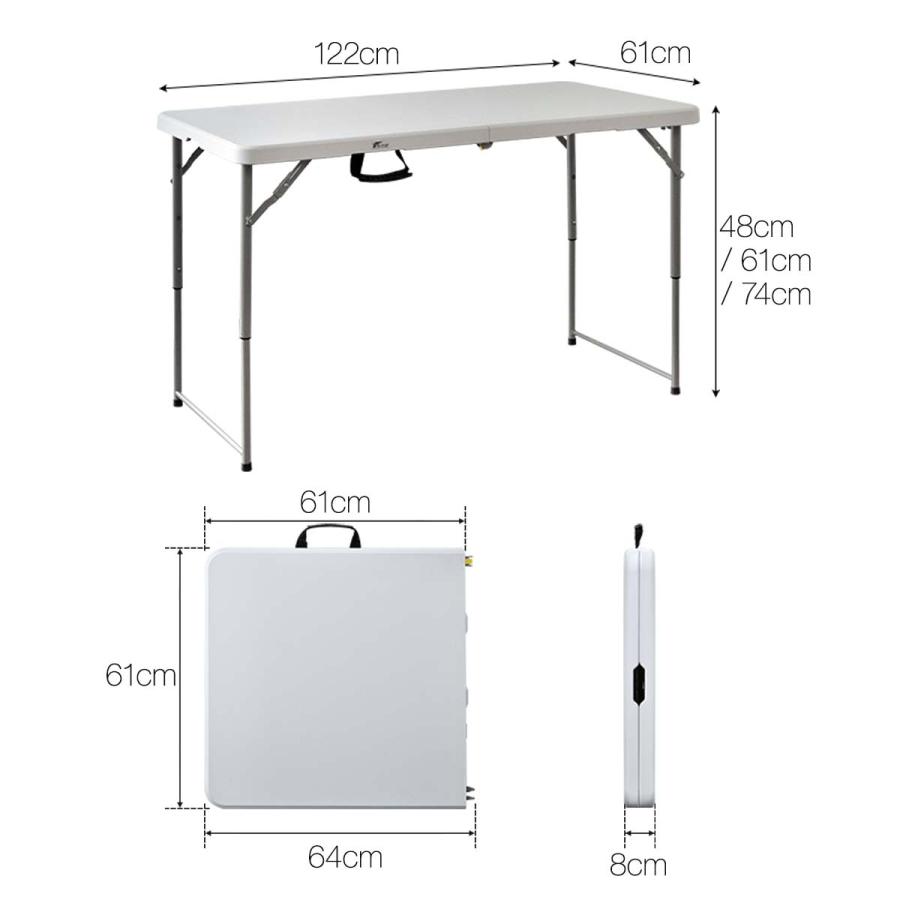 ヤフー1位 折りたたみワークテーブル 作業台 幅120cm 奥行60cm 高さ3