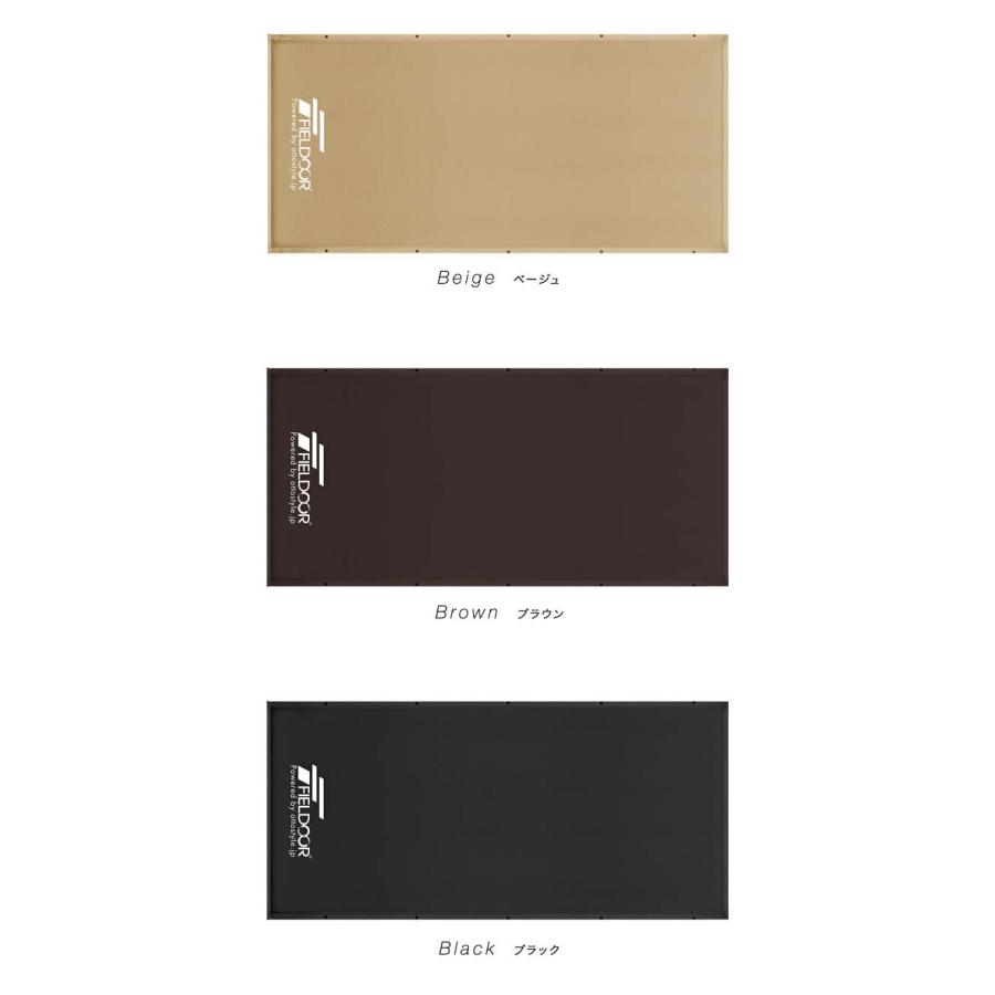 FIELDOOR（フィールドア） 1年保証 車中泊マット キャンプマット 厚さ